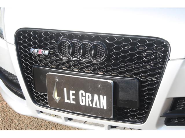 ＴＴクーペ ２．０ＴＦＳＩ　社外マフラー／グリル／１８ｉｎＡＷ／レッドレザー／ＥＴＣ／デジタルインナーミラー／ナビ／レーダー探知／パドルシフト／ＭＴモード／オートライト／ＨＩＤ／ルーフライニング張替済（34枚目）