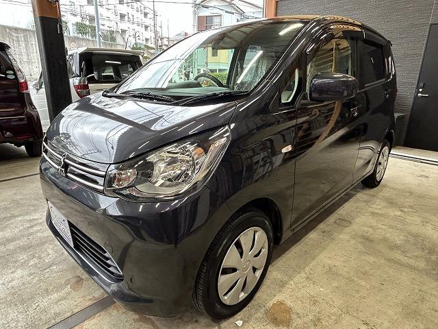 ｅＫワゴン Ｍ　禁煙　アイドリングＳＴＯＰ　ナビ　ＣＤ　ワンセグＴＶ　キーレス　取説＆記録簿　電動格納ミラー　ベンチシート　ＣＶＴ　ＡＢＳ　衝突安全ボディ　オートエアコン（50枚目）