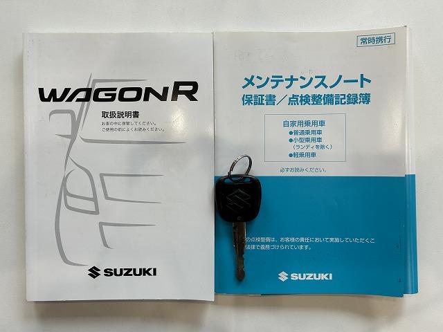 ワゴンＲ ＦＸ　禁煙　キーレス　ＣＤ　ＥＴＣ　ベンチシート　取説＆記録簿（12枚目）