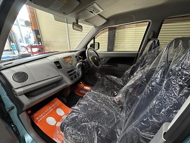 ワゴンＲ ＦＸ　禁煙　キーレス　ＣＤ　ＥＴＣ　ベンチシート　取説＆記録簿（17枚目）