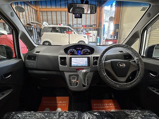 ムーヴ カスタム　Ｘリミテッド　禁煙　ＨＩＤヘッドライト　スマートキー＆プッシュスタート　ナビ＆バックカメラ　ＣＤ　ワンセグＴＶ　前後ドラレコ　オートエアコン　ベンチシート　取説＆記録簿（11枚目）