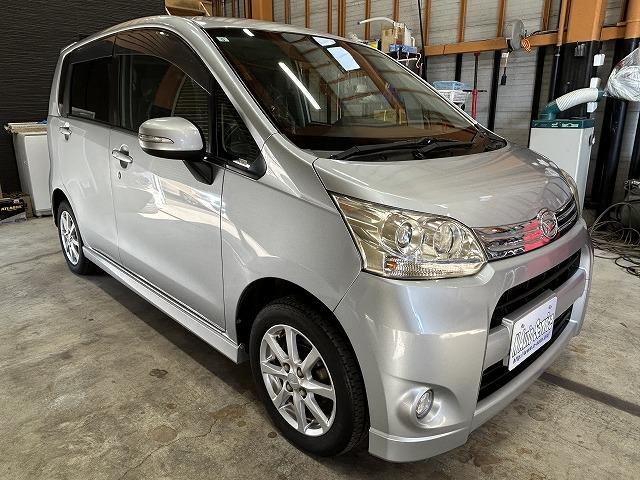 ムーヴ カスタム　Ｘリミテッド　禁煙　ＨＩＤヘッドライト　スマートキー＆プッシュスタート　ナビ＆バックカメラ　ＣＤ　ワンセグＴＶ　前後ドラレコ　オートエアコン　ベンチシート　取説＆記録簿（52枚目）