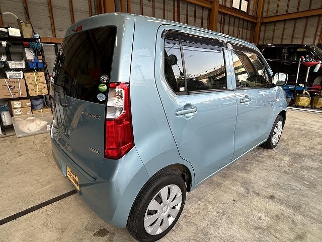 ワゴンＲ ＦＸ　禁煙　アイドリングＳＴＯＰ　ナビ　ワンセグＴＶ　ＥＴＣ　取説＆記録簿　ベンチシート　オートエアコン　電動格納式ドアミラー（68枚目）