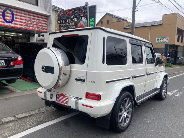 Ｇクラス Ｇ６３　４ＷＤ　ドライブレコーダー　ＥＴＣ　全周囲カメラ　クリアランスソナー　オートクルーズコントロール　レーンアシスト　パワーシート　衝突被害軽減システム　サンルーフ　ターボ　ナビ　オートライト（15枚目）