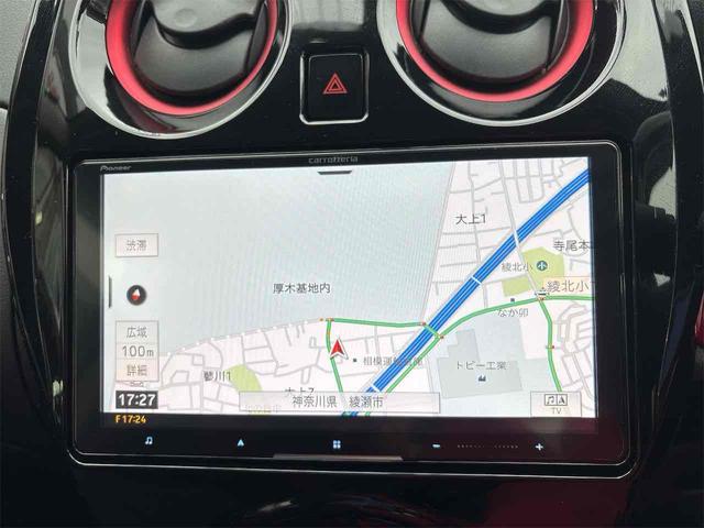 ノート ニスモ　Ｓ　ドライブレコーダー　ＥＴＣ　バックカメラ　ナビ　ＴＶ　アルミホイール　スマートキー　電動格納ミラー　ＭＴ　Ｂｌｕｅｔｏｏｔｈ　エアコン　パワーステアリング　パワーウィンドウ　運転席エアバッグ（3枚目）