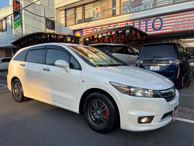 ストリーム X ETC バックカメラ キーレスエントリー 電動格納ミラー 3列シート AT アルミホイール Bluetooth 衝突安全ボディ ABS エアコン パワーステアリング パワーウィンドウ(13枚目)