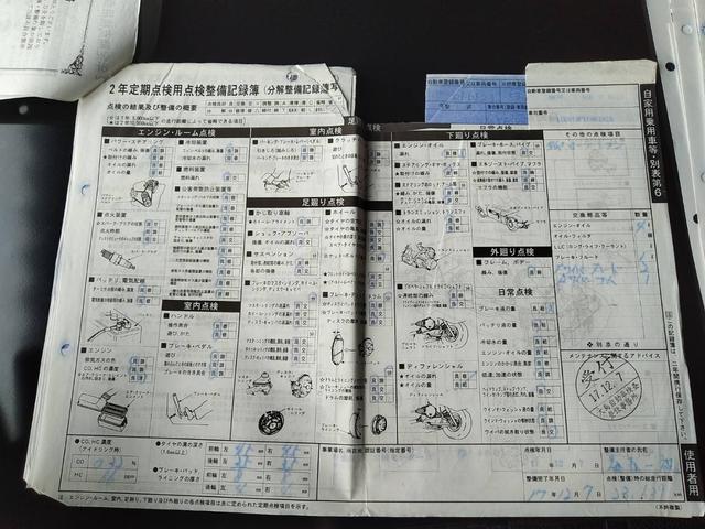 １６Ｖ　５ＭＴ　ＥＴＣ　クリオＩＩ　記録簿１４枚付　車検整備付　ＥＮＫＥＩホイール　ＢＳレグノ　キーレス　ハーフレザーシート(78枚目)