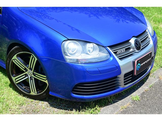 ゴルフ Ｒ３２　３．２Ｌ　Ｖ６　ＮＡ＋４ＷＤ、６速ＤＳＧ　クルーズコントロール、ＫＯＮＩ製車高調、ＢＬＵＥＷＡＶＥマフラー、ゴルフＶＩＩ　Ｒ用純正流用１８インチアルミホイール、ＥＴＣ、カロッツェリア製ナビ、ＴＶ、ＣＤ（10枚目）