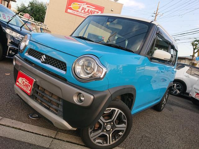 ハスラー Ｘターボ　４ＷＤ　禁煙車　Ｍナビ　バックカメラ　ＴＶ　横滑り防止　衝突軽減　シートヒーター　電格ミラー　アイストップ　スマートキー　ヒルアシスト　アルミホイール　ＥＴＣ　取説記録簿　スタッドレスタイヤセット付（4枚目）