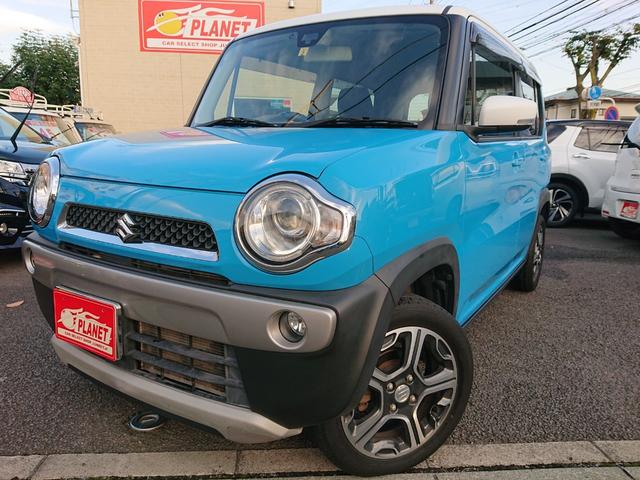 ハスラー Ｘターボ　４ＷＤ　禁煙車　Ｍナビ　バックカメラ　ＴＶ　横滑り防止　衝突軽減　シートヒーター　電格ミラー　アイストップ　スマートキー　ヒルアシスト　アルミホイール　ＥＴＣ　取説記録簿　スタッドレスタイヤセット付（5枚目）