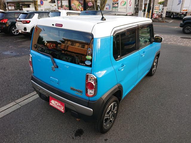 ハスラー Ｘターボ　４ＷＤ　禁煙車　Ｍナビ　バックカメラ　ＴＶ　横滑り防止　衝突軽減　シートヒーター　電格ミラー　アイストップ　スマートキー　ヒルアシスト　アルミホイール　ＥＴＣ　取説記録簿　スタッドレスタイヤセット付（16枚目）
