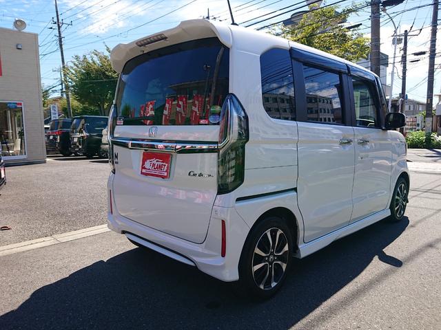 Ｎ－ＢＯＸカスタム Ｇ・Ｌホンダセンシング　禁煙車　衝突軽減装置　純正ナビ　バックカメラ　両側電動スライドドア　アダプティブクルーズコントロール　ドライブレコーダー　ＥＴＣ　ＬＥＤヘッドライト　スマートキー　ワンオーナー　記録簿（15枚目）
