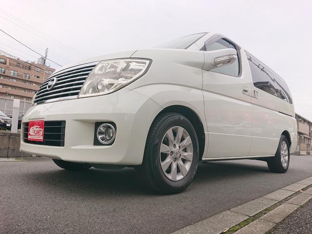 エルグランド Ｘ　３．５Ｌ　両側オートスライドドア　リヤエンターテイメント　地デジ　純正アルミ　レグノタイヤ　８人乗り　バック・サイドカメラ（7枚目）