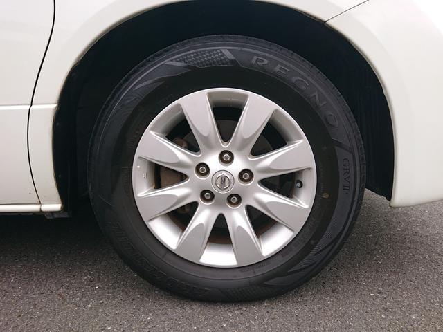 エルグランド Ｘ　３．５Ｌ　両側オートスライドドア　リヤエンターテイメント　地デジ　純正アルミ　レグノタイヤ　８人乗り　バック・サイドカメラ（23枚目）