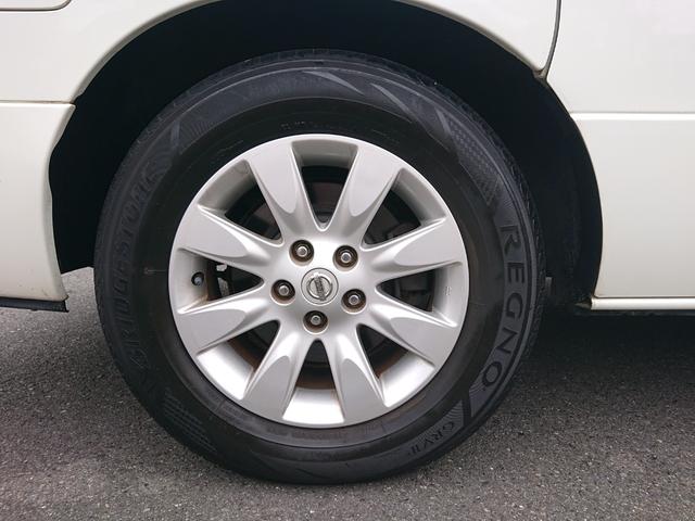 エルグランド Ｘ　３．５Ｌ　両側オートスライドドア　リヤエンターテイメント　地デジ　純正アルミ　レグノタイヤ　８人乗り　バック・サイドカメラ（25枚目）