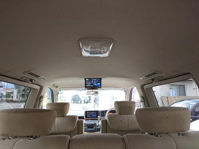エルグランド Ｘ　３．５Ｌ　両側オートスライドドア　リヤエンターテイメント　地デジ　純正アルミ　レグノタイヤ　８人乗り　バック・サイドカメラ（65枚目）