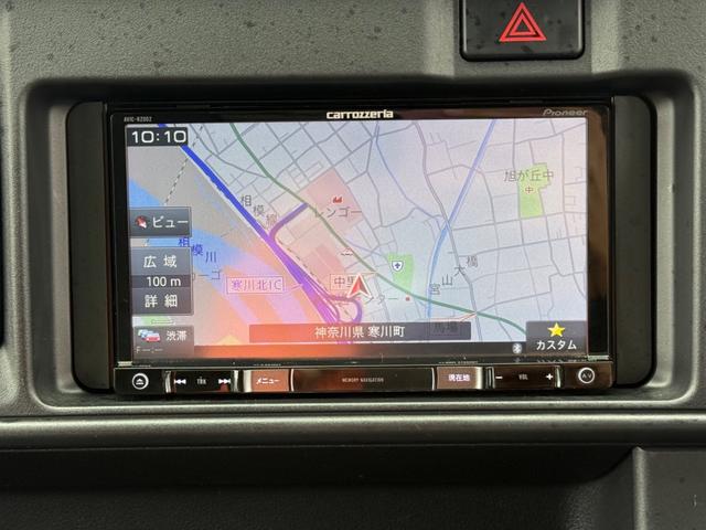 ハイゼットカーゴ スペシャルＳＡＩＩＩ　ハイルーフ　社外ナビ　ｂｌｕｅｔｏｏｔｈ　ＥＴＣ　衝突被害軽減ブレーキ　スマートアシスト　ハロゲンライト　両側スライドドア　クリアランスソナー　記録簿（5枚目）