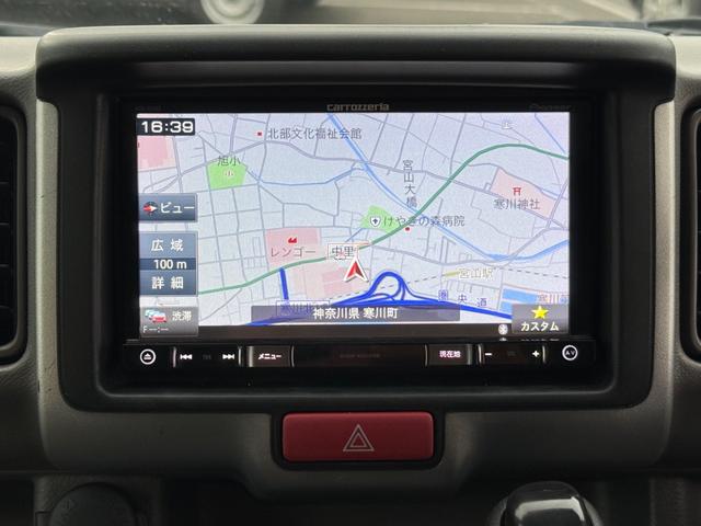 エブリイ ＰＡ　ハイルーフ　社外ナビ　バックカメラ　ｂｌｕｅｔｏｏｔｈ　ＥＴＣ　衝突被害軽減ブレーキ　両側スライドドア　クリアランスソナー　２ｎｄ発進　軽自動車　軽貨物　軽バン（5枚目）