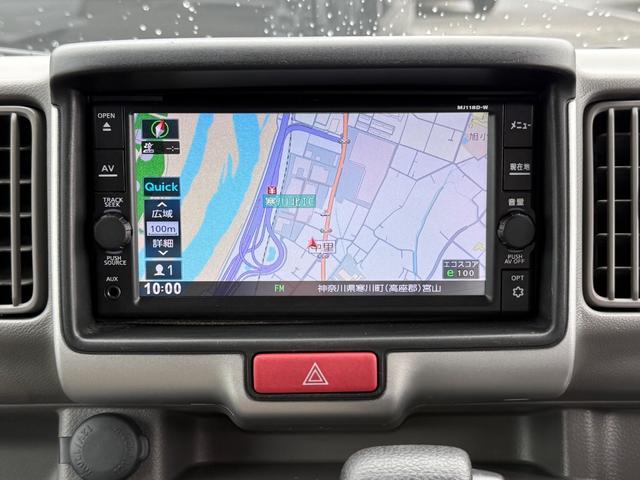 ＮＶ１００クリッパーバン ＧＸ　ハイルーフ　キーレス　前後パワーウィンドウ　電格ミラー　衝突被害軽減ブレーキ　セーフティＰＫＧ　ハロゲンライト　クリアランスソナー　純正ナビ　ｂｌｕｅｔｏｏｔｈ　フルセグ　ＥＴＣ　バックカメラ　記録簿（5枚目）