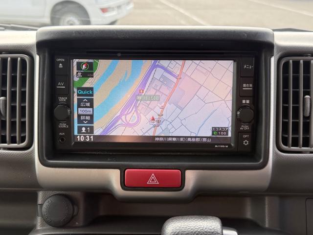 NV100クリッパーバン GX ハイルーフ キーレス 前後パワーウィンドウ 電格ミラー 衝突被害軽減ブレーキ セーフティパッケージ ハロゲンライト 純正ナビ バックカメラ ETC ドライブレコーダー Bluetooth 記録簿(5枚目)