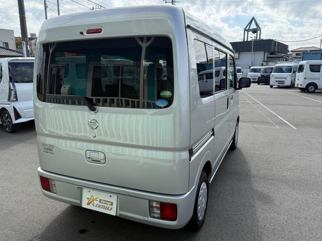 NV100クリッパーバン GX ハイルーフ キーレス 前後パワーウィンドウ 電格ミラー 衝突被害軽減ブレーキ セーフティパッケージ ハロゲンライト 純正ナビ バックカメラ ETC ドライブレコーダー Bluetooth 記録簿(15枚目)
