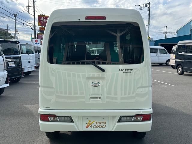 ハイゼットカーゴ DX SAIII ハイルーフ キーレス 前パワーウィンドウ 衝突被害軽減ブレーキ ETC ハロゲンライト プライバシーガラス 両側スライドドア スマートアシスト クリアランスソナー 記録簿(16枚目)