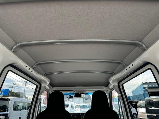 ハイゼットカーゴ DX SAIII ハイルーフ キーレス 前パワーウィンドウ 衝突被害軽減ブレーキ ETC ハロゲンライト プライバシーガラス 両側スライドドア スマートアシスト クリアランスソナー 記録簿(47枚目)