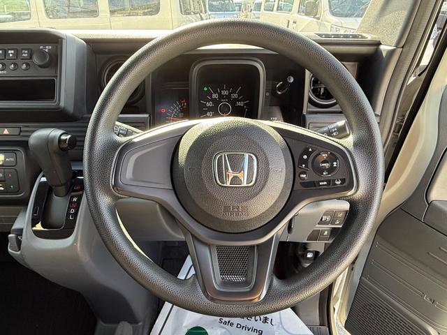 N-VAN G ハイルーフ キーレス 前パワーウィンドウ 衝突被害軽減ブレーキ ハロゲンライト クリアランスソナー 両側スライドドア プライバシーガラス 記録簿 軽自動車 軽バン 軽貨物(28枚目)