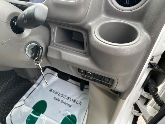 エブリイ ＰＣ　ハイルーフ　キーレス　前パワーウィンドウ　プライバシーガラス　衝突被害軽減ブレーキ　両側スライドドア　４ＡＴ　クリアランスソナー　記録簿　軽貨物　軽バン　軽自動車（35枚目）