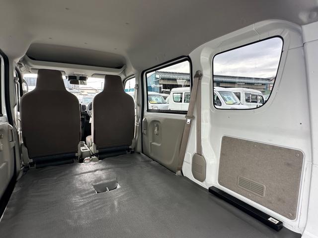 エブリイ ＰＣ　ハイルーフ　キーレス　前パワーウィンドウ　プライバシーガラス　衝突被害軽減ブレーキ　両側スライドドア　４ＡＴ　クリアランスソナー　記録簿　軽貨物　軽バン　軽自動車（44枚目）