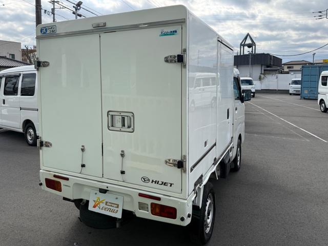 ハイゼットトラック 　中温冷凍車　機械式冷凍冷蔵車　キーレス　前パワーウィンドウ　両側スライドドア　ＥＴＣ　ドライブレコーダー　ハロゲンライト　記録簿　軽貨物　軽バン　商用バン　軽自動車（14枚目）