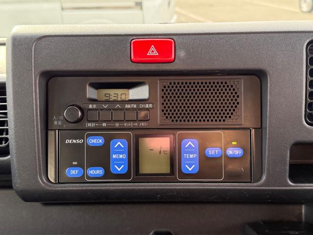 ハイゼットトラック 　中温冷凍車　機械式冷凍冷蔵車　キーレス　前パワーウィンドウ　両側スライドドア　ＥＴＣ　ドライブレコーダー　ハロゲンライト　記録簿　軽貨物　軽バン　商用バン　軽自動車（23枚目）