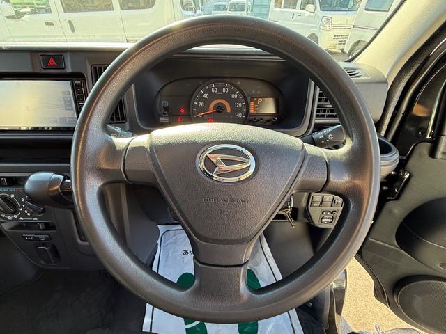 ハイゼットカーゴ クルーズターボSAIII ハイルーフ キーレス 前後パワーウィンドウ 電格ミラー 衝突被害軽減ブレーキ 純正ナビ フルセグ ETC2.0 プライバシーガラス 両側スライドドア ハロゲンライト 記録簿(32枚目)