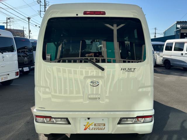 ハイゼットカーゴ クルーズSAIII ハイルーフ キーレス 前パワーウィンドウ 衝突被害軽減ブレーキ スマートアシスト 社外ナビ バックカメラ ドライブレコーダー プライバシーガラス 両側スライドドア クリアランスソナー 記録簿(17枚目)