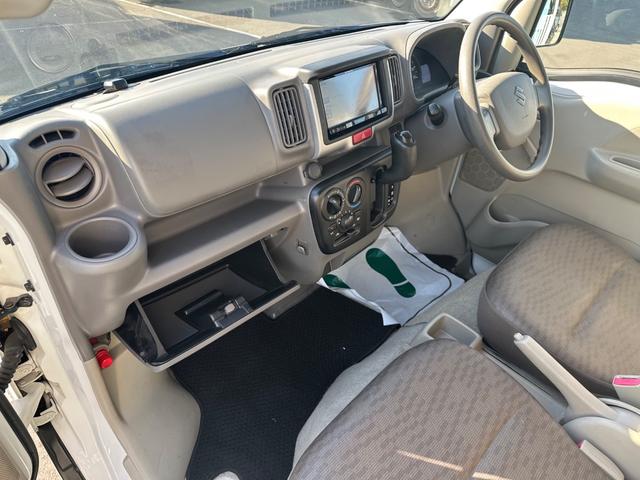 エブリイ ＰＡ　セーフティサポート　ハイルーフ　衝突被害軽減ブレーキ　５ＡＧＳ　２ｎｄ発進　ハロゲンライト　社外ナビ　バックカメラ　Ｂｌｕｅｔｏｏｔｈ　軽自動車　軽貨物　軽バン（27枚目）