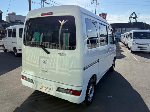 ハイゼットカーゴ DX SAIII ハイルーフ キーレス 前パワーウィンドウ 衝突被害軽減ブレーキ スマートアシスト プライバシーガラス ハロゲンライト 両側スライドドア 軽貨物 軽バン 軽自動車(13枚目)