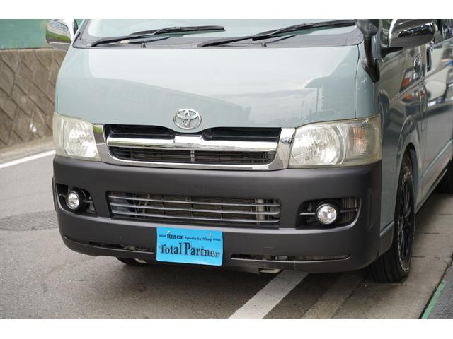 ハイエースバン ロングスーパーＧＬ　ディーゼルターボ／２．５００ｃｃ／塗替アースカラー／アーバンカーキ／社外１５インチＡＷ／ＧＯＯＤＹＥＡＲ製ホワイトレターバンタイヤ／１９５／８０Ｒ／１５／純正キーレス／Ｗエアーバック／１００Ｖ電源／（36枚目）