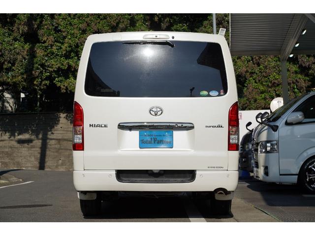 ハイエースバン スーパーＧＬ　ダークプライムＩＩ　ワンオーナー／４ＷＤ／２．８００ｃｃ／６速ＡＴ／ディーゼルターボ／記録簿有／両側電動スライドドア／ＴＳＳ装着車／ＬＤＡ装着車／純正ＬＥＤヘッドライト／Ｗエアーバック／ナビ／ブルートゥース／Ｂカメラ／（3枚目）