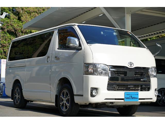 ハイエースバン スーパーＧＬ　ダークプライムＩＩ　ワンオーナー／４ＷＤ／２．８００ｃｃ／６速ＡＴ／ディーゼルターボ／記録簿有／両側電動スライドドア／ＴＳＳ装着車／ＬＤＡ装着車／純正ＬＥＤヘッドライト／Ｗエアーバック／ナビ／ブルートゥース／Ｂカメラ／（32枚目）