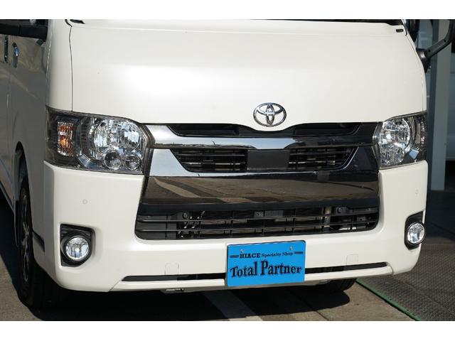 ハイエースバン スーパーＧＬ　ダークプライムＩＩ　ワンオーナー／４ＷＤ／２．８００ｃｃ／６速ＡＴ／ディーゼルターボ／記録簿有／両側電動スライドドア／ＴＳＳ装着車／ＬＤＡ装着車／純正ＬＥＤヘッドライト／Ｗエアーバック／ナビ／ブルートゥース／Ｂカメラ／（35枚目）