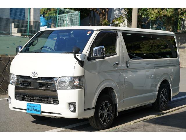 ハイエースバン スーパーＧＬ　ダークプライムＩＩ　ワンオーナー／４ＷＤ／２．８００ｃｃ／６速ＡＴ／ディーゼルターボ／記録簿有／両側電動スライドドア／ＴＳＳ装着車／ＬＤＡ装着車／純正ＬＥＤヘッドライト／Ｗエアーバック／ナビ／ブルートゥース／Ｂカメラ／（39枚目）
