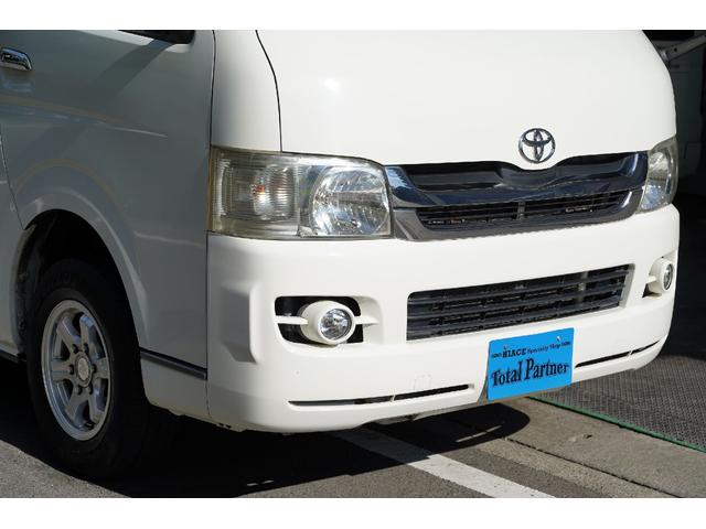 ハイエースバン ロングスーパーＧＬ　４ＷＤ／ワンオーナー／寒冷地仕様／３．０００ｃｃ／ディーゼルターボ／後席シートベルト／Ｗエアーバック／スライドガラス／１００Ｖ電源／純正キーレス／イモビライザー付／ナビ／ＴＶ／バックカメラ／ＥＴＣ／（33枚目）