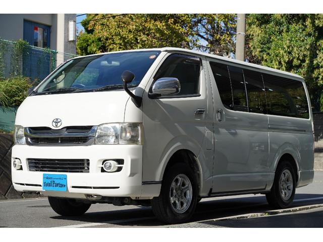 ハイエースバン ロングスーパーＧＬ　４ＷＤ／ワンオーナー／寒冷地仕様／３．０００ｃｃ／ディーゼルターボ／後席シートベルト／Ｗエアーバック／スライドガラス／１００Ｖ電源／純正キーレス／イモビライザー付／ナビ／ＴＶ／バックカメラ／ＥＴＣ／（40枚目）