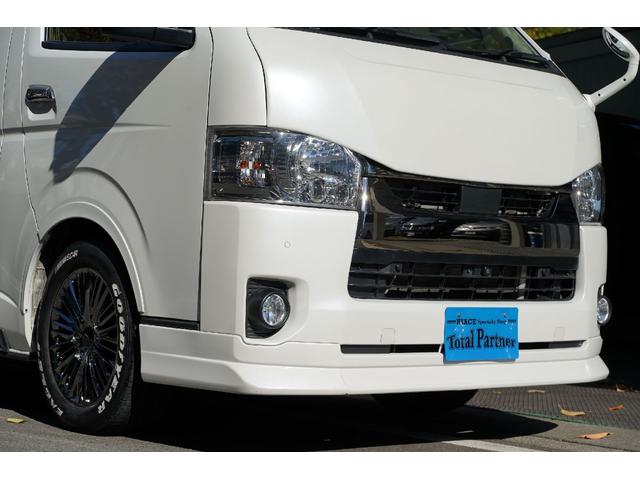 ハイエースバン スーパーＧＬ　ダークプライムＩＩ　４ＷＤ／寒冷地仕様／６型／２．８００ｃｃ／ディーゼルターボ／バレンティーＬＥＤテール／ＷＡＬＤ製１７インチＡＷ／アベスト製ウィンカードアミラー／アルパインビックＸナビ／Ｗエアーバック／スマートキー／（6枚目）