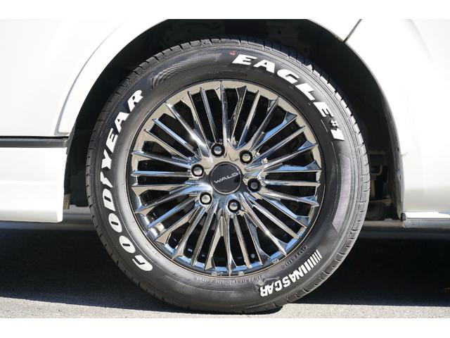 ハイエースバン スーパーＧＬ　ダークプライムＩＩ　４ＷＤ／寒冷地仕様／６型／２．８００ｃｃ／ディーゼルターボ／バレンティーＬＥＤテール／ＷＡＬＤ製１７インチＡＷ／アベスト製ウィンカードアミラー／アルパインビックＸナビ／Ｗエアーバック／スマートキー／（21枚目）