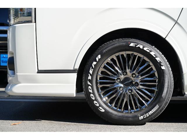 ハイエースバン スーパーＧＬ　ダークプライムＩＩ　４ＷＤ／寒冷地仕様／６型／２．８００ｃｃ／ディーゼルターボ／バレンティーＬＥＤテール／ＷＡＬＤ製１７インチＡＷ／アベスト製ウィンカードアミラー／アルパインビックＸナビ／Ｗエアーバック／スマートキー／（23枚目）