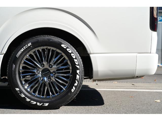 ハイエースバン スーパーＧＬ　ダークプライムＩＩ　４ＷＤ／寒冷地仕様／６型／２．８００ｃｃ／ディーゼルターボ／バレンティーＬＥＤテール／ＷＡＬＤ製１７インチＡＷ／アベスト製ウィンカードアミラー／アルパインビックＸナビ／Ｗエアーバック／スマートキー／（24枚目）