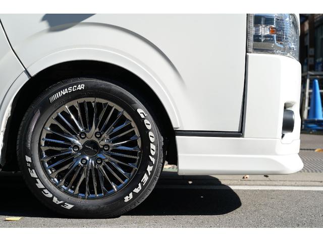 ハイエースバン スーパーＧＬ　ダークプライムＩＩ　４ＷＤ／寒冷地仕様／６型／２．８００ｃｃ／ディーゼルターボ／バレンティーＬＥＤテール／ＷＡＬＤ製１７インチＡＷ／アベスト製ウィンカードアミラー／アルパインビックＸナビ／Ｗエアーバック／スマートキー／（25枚目）