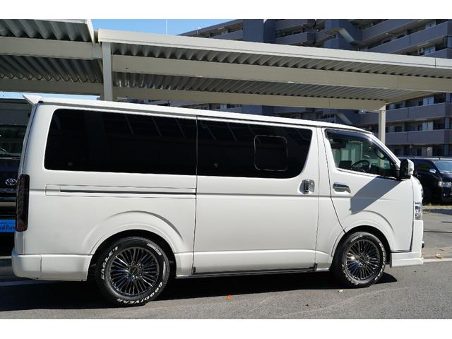 ハイエースバン スーパーＧＬ　ダークプライムＩＩ　４ＷＤ／寒冷地仕様／６型／２．８００ｃｃ／ディーゼルターボ／バレンティーＬＥＤテール／ＷＡＬＤ製１７インチＡＷ／アベスト製ウィンカードアミラー／アルパインビックＸナビ／Ｗエアーバック／スマートキー／（43枚目）