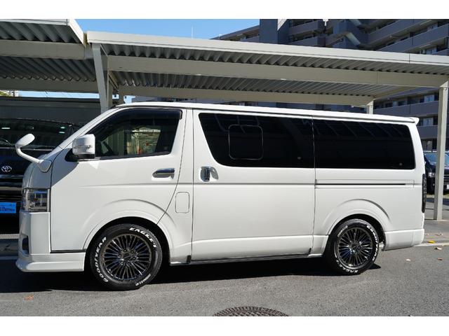 ハイエースバン スーパーＧＬ　ダークプライムＩＩ　４ＷＤ／寒冷地仕様／６型／２．８００ｃｃ／ディーゼルターボ／バレンティーＬＥＤテール／ＷＡＬＤ製１７インチＡＷ／アベスト製ウィンカードアミラー／アルパインビックＸナビ／Ｗエアーバック／スマートキー／（45枚目）